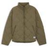 Onion-quilted jacket with water-repellent finish