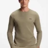 Ottoman pajama T-shirt with embroidered logo