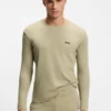Ottoman pajama T-shirt with embroidered logo