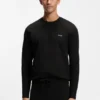 Ottoman pajama T-shirt with embroidered logo