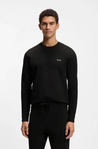 Ottoman pajama T-shirt with embroidered logo