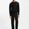 Ottoman pajama T-shirt with embroidered logo