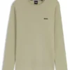Ottoman pajama T-shirt with embroidered logo