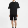 Oversize-fit cotton T-shirt with bold printed logo