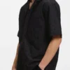 Oversize-fit shirt in broderie-anglaise cotton