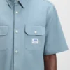 Oversize-fit shirt in cotton twill