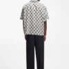 Oversize-fit shirt with statement print