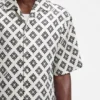 Oversize-fit shirt with statement print