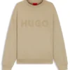 Oversize-fit sweatshirt in cotton terry with tonal logo