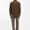 Oversized-fit overshirt in cotton canvas