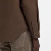 Oversized-fit overshirt in cotton canvas