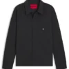 Oversized-fit shirt in a cotton blend