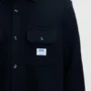 Oversized-fit shirt in a structured cotton blend