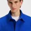 Oversized-fit shirt in brushed flannel