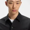 Oversized-fit shirt in cotton twill Oversized-fit shirt in cotton twill