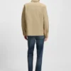 Oversized-fit shirt in cotton twill Oversized-fit shirt in cotton twill