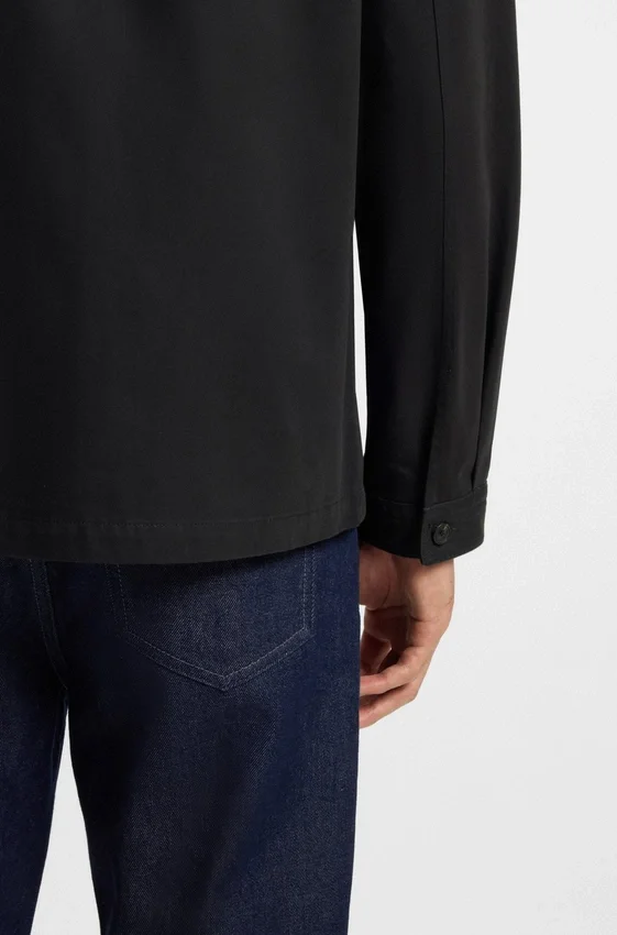 Oversized-fit shirt in cotton twill Oversized-fit shirt in cotton twill