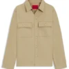Oversized-fit shirt in cotton twill Oversized-fit shirt in cotton twill