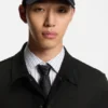 Oversized-fit shirt in faux leather Oversized-fit shirt in faux leather