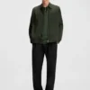 Oversized-fit shirt in water-repellent canvas Oversized-fit shirt in water-repellent canvas