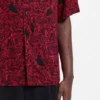 Oversized-fit shirt with digital print