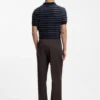 Oversized-fit trousers in cotton and linen Oversized-fit trousers in cotton and linen