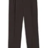 Oversized-fit trousers in cotton and linen Oversized-fit trousers in cotton and linen