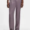 Oversized-fit trousers in twill