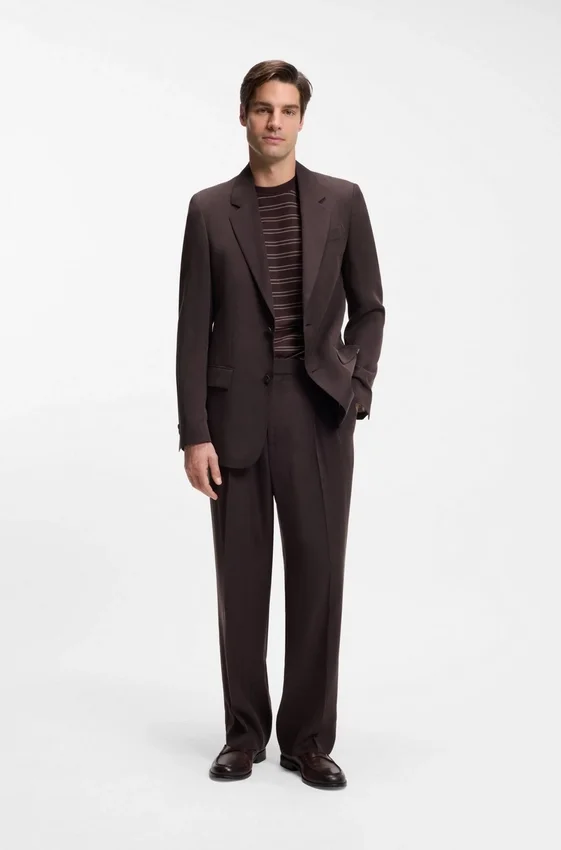 Oversized-fit trousers in twill Oversized-fit trousers in twill