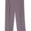 Oversized-fit trousers in twill