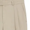 Oversized-fit trousers in twill
