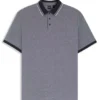 Oxford cotton-piqué polo shirt with logo detail Oxford cotton-piqué polo shirt with logo detail