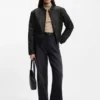 Packable jacket with water-repellent finish