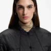 Packable jacket with water-repellent finish