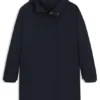 Padded-inner jacket with water-repellent finish