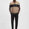Paddy grid-pattern polo shirt Paddy grid-pattern polo shirt