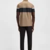 Paddy grid-pattern polo shirt Paddy grid-pattern polo shirt