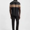 Paddy grid-pattern polo shirt Paddy grid-pattern polo shirt