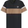 Paddy grid-pattern polo shirt Paddy grid-pattern polo shirt