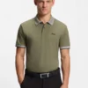 Paddy polo shirt in stretch-cotton piqué Paddy polo shirt in stretch-cotton piqué