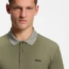 Paddy polo shirt in stretch-cotton piqué Paddy polo shirt in stretch-cotton piqué