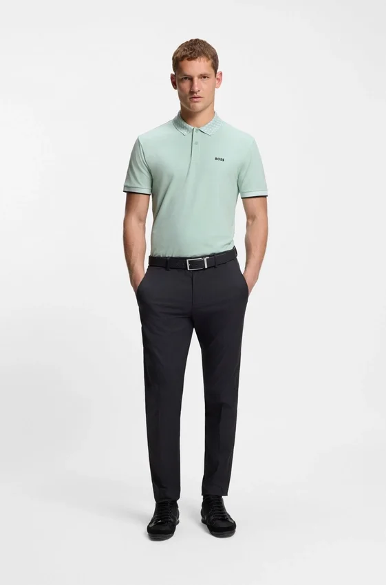 Paddy polo shirt in stretch-cotton piqué Paddy polo shirt in stretch-cotton piqué