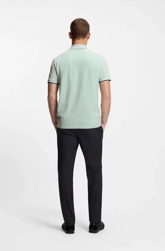 Paddy polo shirt in stretch-cotton piqué Paddy polo shirt in stretch-cotton piqué
