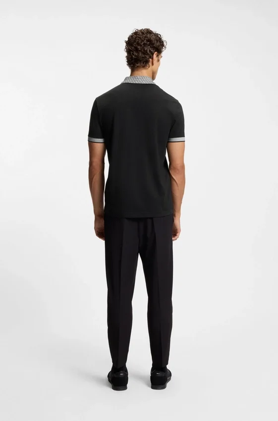 Paddy polo shirt in stretch-cotton piqué Paddy polo shirt in stretch-cotton piqué