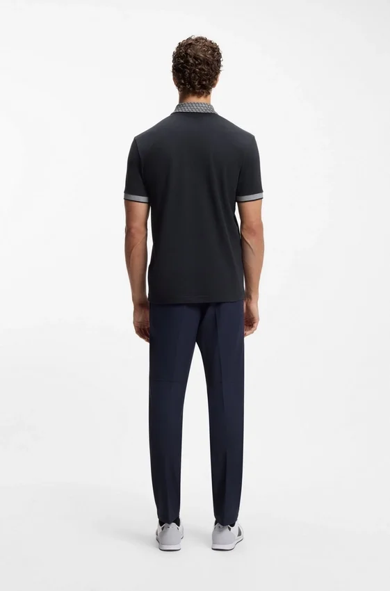 Paddy polo shirt in stretch-cotton piqué Paddy polo shirt in stretch-cotton piqué