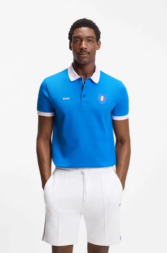 Paddy polo shirt with country flag Paddy polo shirt with country flag