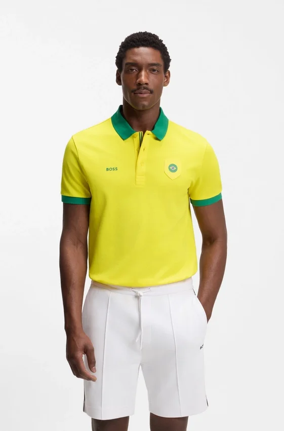 Paddy polo shirt with country flag Paddy polo shirt with country flag