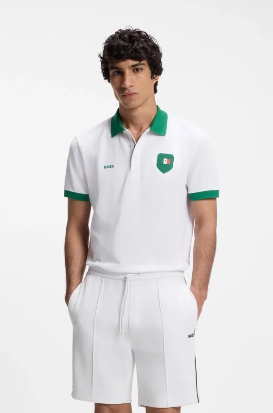 Paddy polo shirt with country flag Paddy polo shirt with country flag
