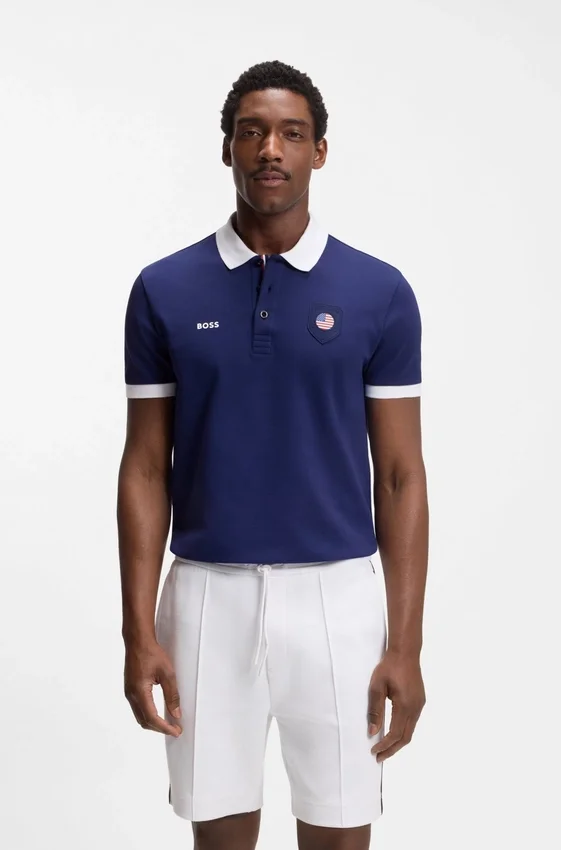 Paddy polo shirt with country flag Paddy polo shirt with country flag