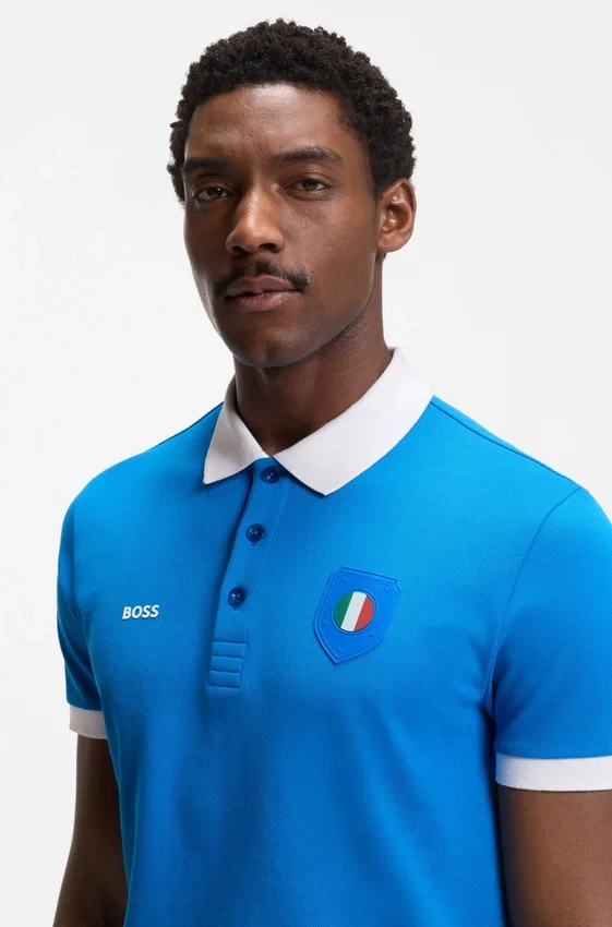 Paddy polo shirt with country flag Paddy polo shirt with country flag